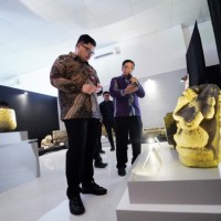 Kunjungi Museum Daerah, Mas Dhito Ingin Pulangkan Prasasti Harinjing Asli 