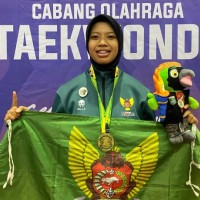 Kota Kediri Raih Dua Medali Emas dari Cabor Taekwondo