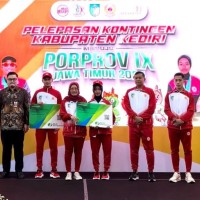 BPJS Ketenagakerjaan Lindungi Kontingen Kabupaten Kediri di Porprov Jatim IX