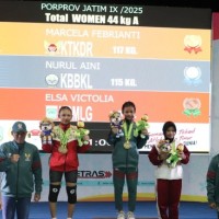 Membanggakan, Sehari Kontingen Kota Kediri Sabet 28 Medali di Porprov Jatim IX