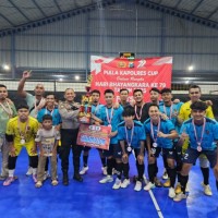 AFB Utama 2 Sabet Gelar Juara Turnamen Futsal Piala Kapolres Situbondo 2025