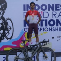 Pembalap Sulbar Borong Dua Emas Kejurnas Balap Sepeda Road Race 2025 di Banyuwangi