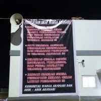 Muncul Poster Tolak Premanisme di Terminal Arjosari, Warga Desak Penertiban