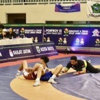Kota Batu Tambah Koleksi Dua Medali Emas dari Cabor Gulat