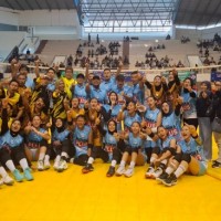 Gresik Raih Emas usai Tumbangkan Surabaya di Final Bola Voli Indoor Putri Porprov IX Jatim 2025
