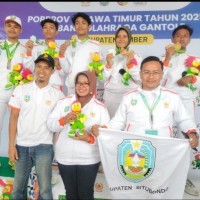 Harumkan Nama Daerah, Tim Gantolle Situbondo Raih 6 Medali di Porprov Jatim