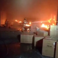 Kebakaran Gudang Es Krim di Malang, Api Bersumber dari Tumpukan Freezer