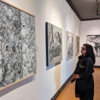 Black and White 2 Dimensions, Pamerkan 25 Karya Seniman Lintas Daerah Bernuansa Hitam-Putih