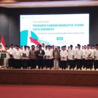 Resmi Dilantik, Pengurus PCNU Surabaya Siap Tancap Gas Tata Kelola Organisasi 