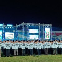 Hadrah Ishari 1.100 Santri Turut Meriahkan Penutupan Porprov Jatim 2025