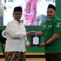 Hadiri Pelantikan PC GP Ansor Kota Kediri, Gus Qowim Ajak Sinergi Wujudkan Kota Kediri MAPAN