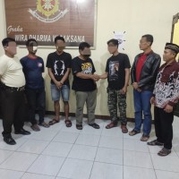 Kasus Perusakan TV di Warkop Tuman Kutoanyar Tulungagung Diselesaikan dengan Jalur Damai