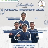 Turut Kirimkan Kontingen di Porseni Madrasah Jatim 2025, MIN 2 Kota Malang Optimis Raih Medali