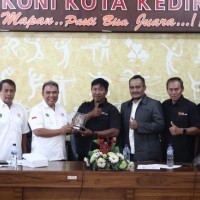 KONI Sidoarjo Studi Banding ke KONI Kota Kediri