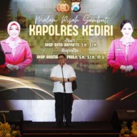 Mas Dhito Ajak Kapolres Baru Bersinergi Melayani Masyarakat Kabupaten Kediri