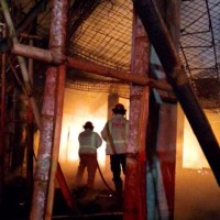 Proses Pembangunan, Gedung SMP di Ponpes An-Nur 3 Terbakar