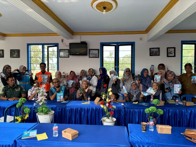 Sosialisasi keselamatan kelistrikan di wilayah Sumberpucung. (Foto: istimewa)