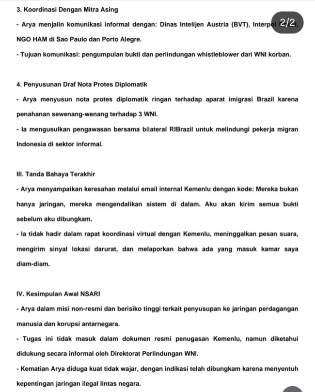 Isi unggahan NSA RI. (Foto: Instagram)