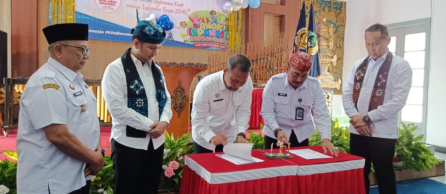 PKS antara Dispendukcapil Kabupaten Blitar dengan LPKA Kelas I Blitar