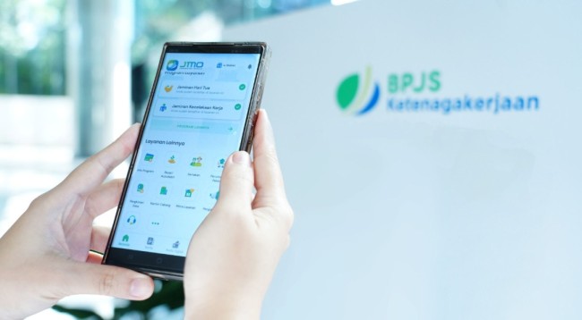 Klaim JHT hingga Rp15 juta kini makin mudah.  Lewat aplikasi JMO, bisa langsung cair. (Foto: BPJS Ketenagakerjaan) 