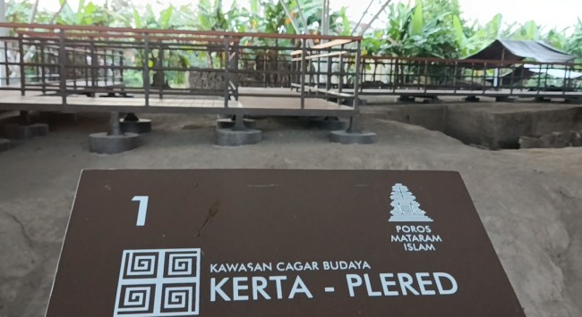 Situs Keraton Karta, peninggalan Sultan Agung, di Desa Karta, Bantul. Di tempat inilah Pangeran Arya Blitar membangun kembali kompleks ini dan menamainya Kartasekar. (Foto: Aunur Rofiq/JatimTIMES)