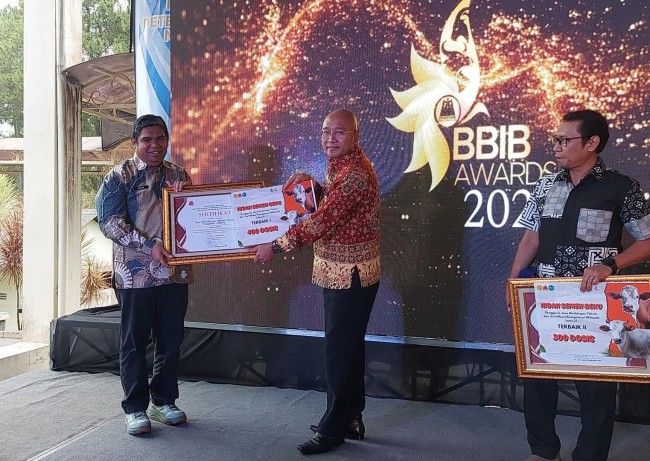 Penyerahan penghargaan BBIB Awards 2025.