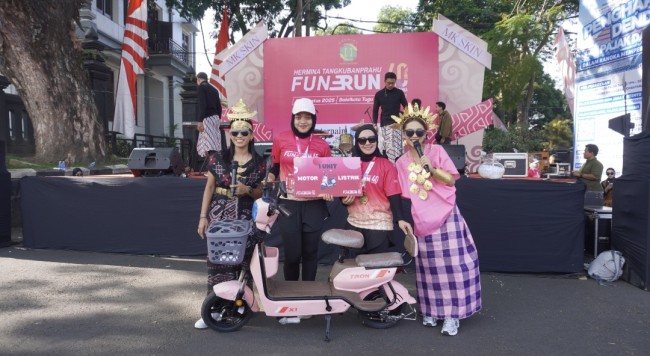 Salah satu hadiah dalam gelaran Hermina Run 2025. (Foto: istimewa)