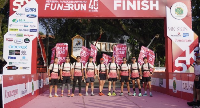 Finisher Hermina Run 2025. (Foto: istimewa)