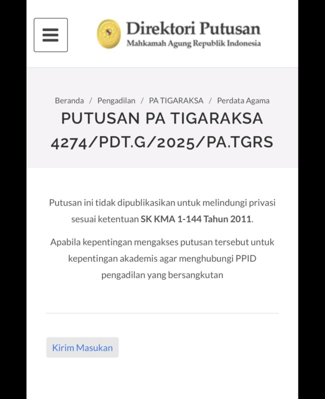Gugatan cerai Pratama Arhan sudah diprivasi. (Foto: TikTok)