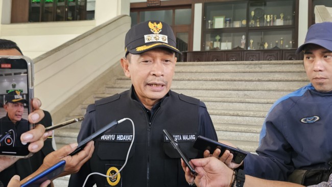 Wali Kota Malang, Wahyu Hidayat (foto: Hendra Saputra/JatimTIMES) 