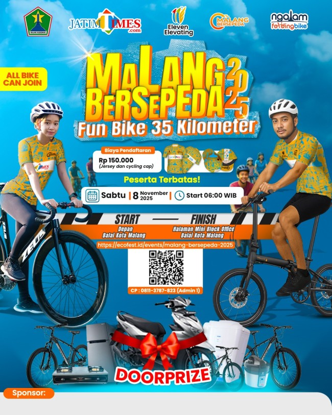 Flyer Malang Bersepeda 2025