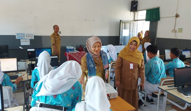 Peninjauan di SMPN 1 Singosari