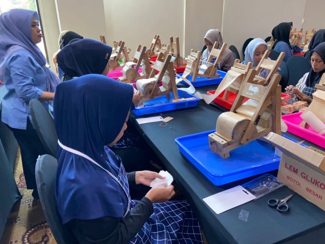 Pelatihan tenaga giling rokok