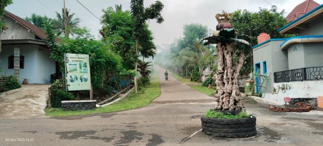 Suasana Desa Wisata Sumberdem di Kecamatan Wonosari, Kabupaten Malang. (Foto: ist)