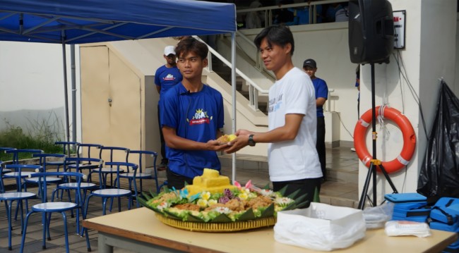 Pembukaan gelaran GSAI Festival 2025 dibuka dengan pemotongan tumpeng. (Foto: ist)