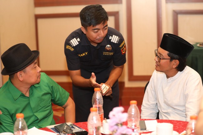 Suasana sosialisasi Ketentuan di Bidang Cukai yang digelar Satuan Polisi Pamong Praja (Satpol PP) Kota Malang, Kamis (20/11/25). (Foto: ist)