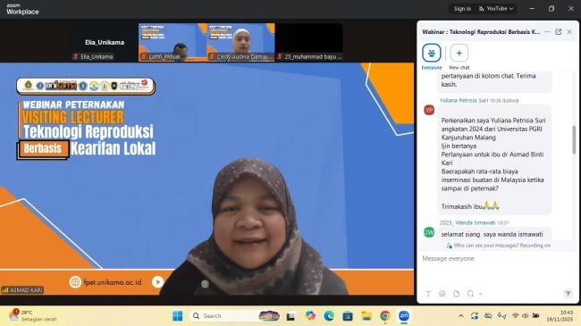 Dr. Asmad Binti Kari dari Universiti Sultan Zainal Abidin, Malaysia