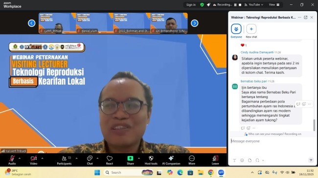 Dr. Yuli Arif Tribudi, S.Pt., MP dari Universitas Tanjungpura