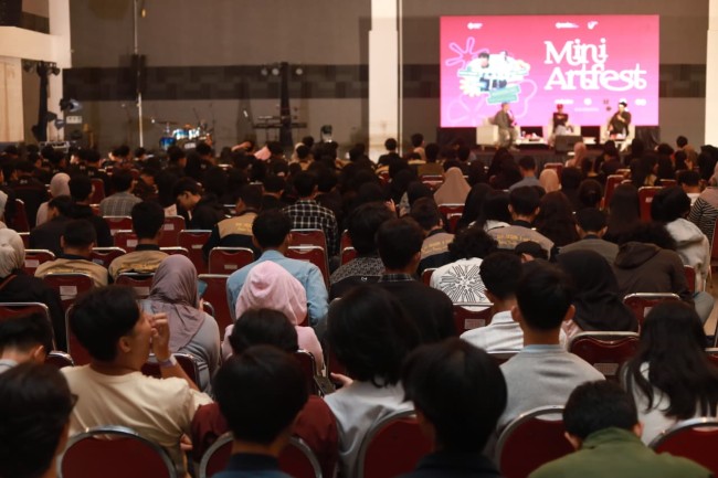 Antusias para peserta dalam Mini ArtFest.(Foto: Istimewa).