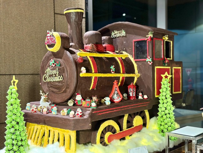 Tampak samping cokelat kereta by Grand Mercure Malang Mirama. (Foto: ist)