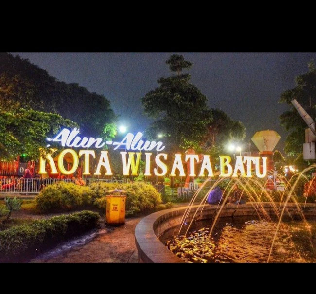 Alun-alun Batu. (Foto Maps) 