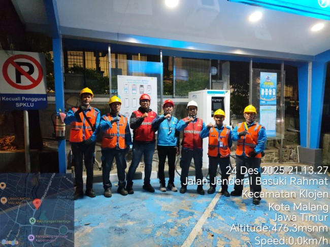 Kesiapan petugas PLN UP3 Malang menyambut libur Natal dan Tahun Baru. (Foto: ist)