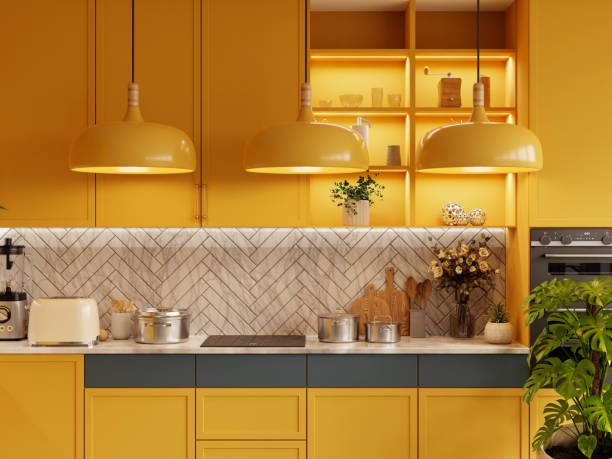 Warna cat dapur sesuai anjuran feng Shui. (Foto: iStock)