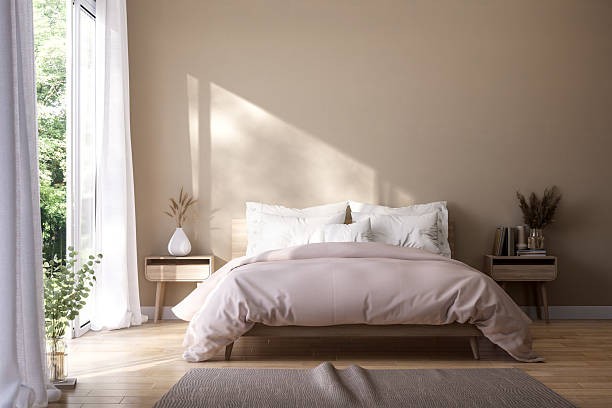 Warna cat kamar tidur sesuai anjuran feng Shui. (Foto: iStock)