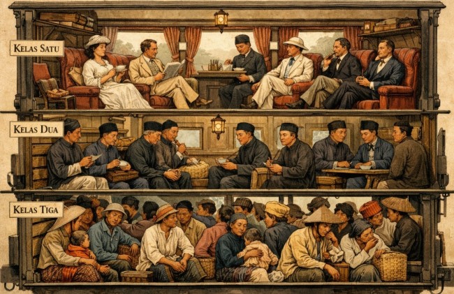 Kelas sosial kereta api