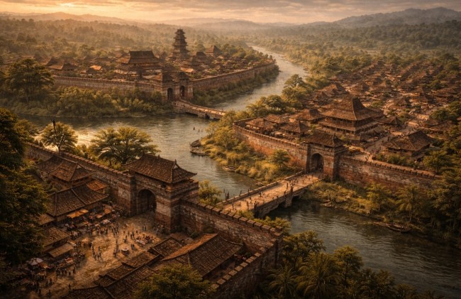 Kota Dalem dan Kota Jaba