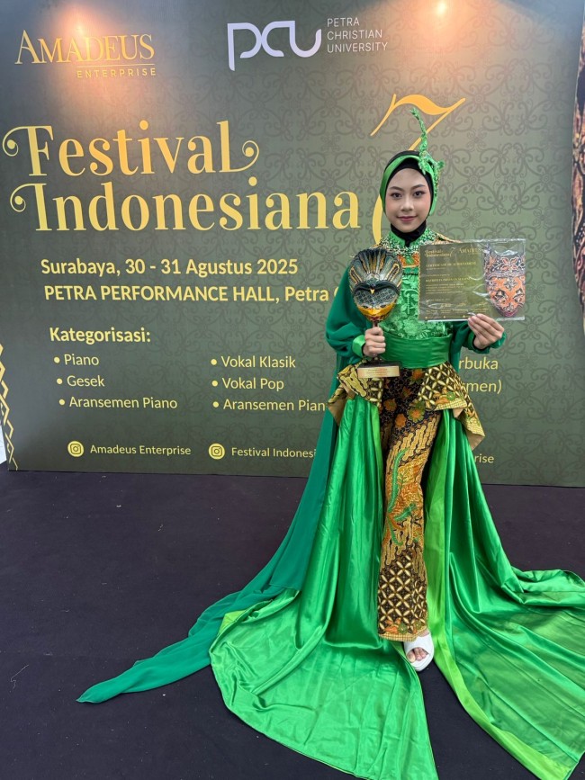 Salah satu ajang menyanyi yang diikuti Betris. (Foto: istimewa)