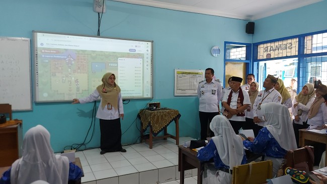 Pembelajaran di SMPN 1 Karangploso.