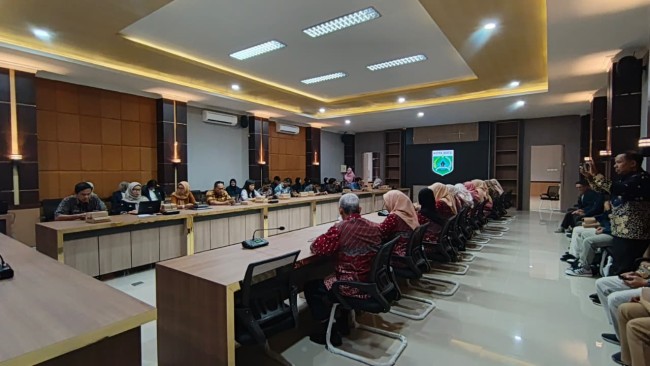 Suasana kerjasama antara Statistika UB dengan Pemkot Batu di Ruang Bina Praja Kota Batu, Kamis (5/2/2026). (Foto: istimewa)