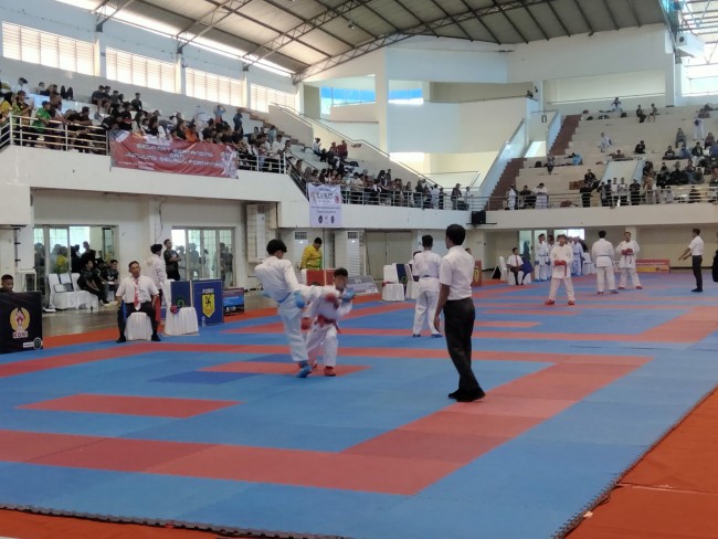 Antusias peserta Open Jatim Tournamen Piala Kemenpora 2026.(Foto: Riski Wijaya/MalangTIMES).